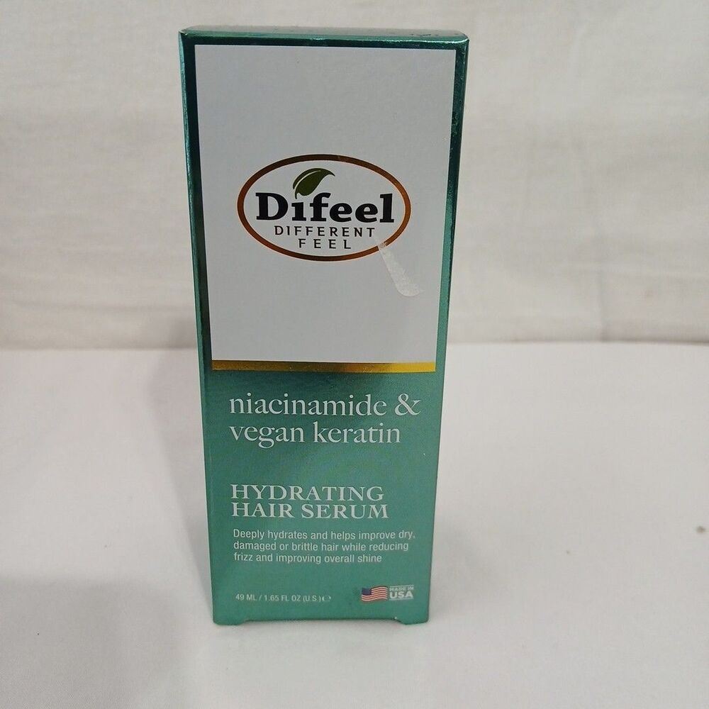 Difeel Elite Niacinamide & Vegan Keratin Hydrating Hair Serum 1.65 oz Hair Care